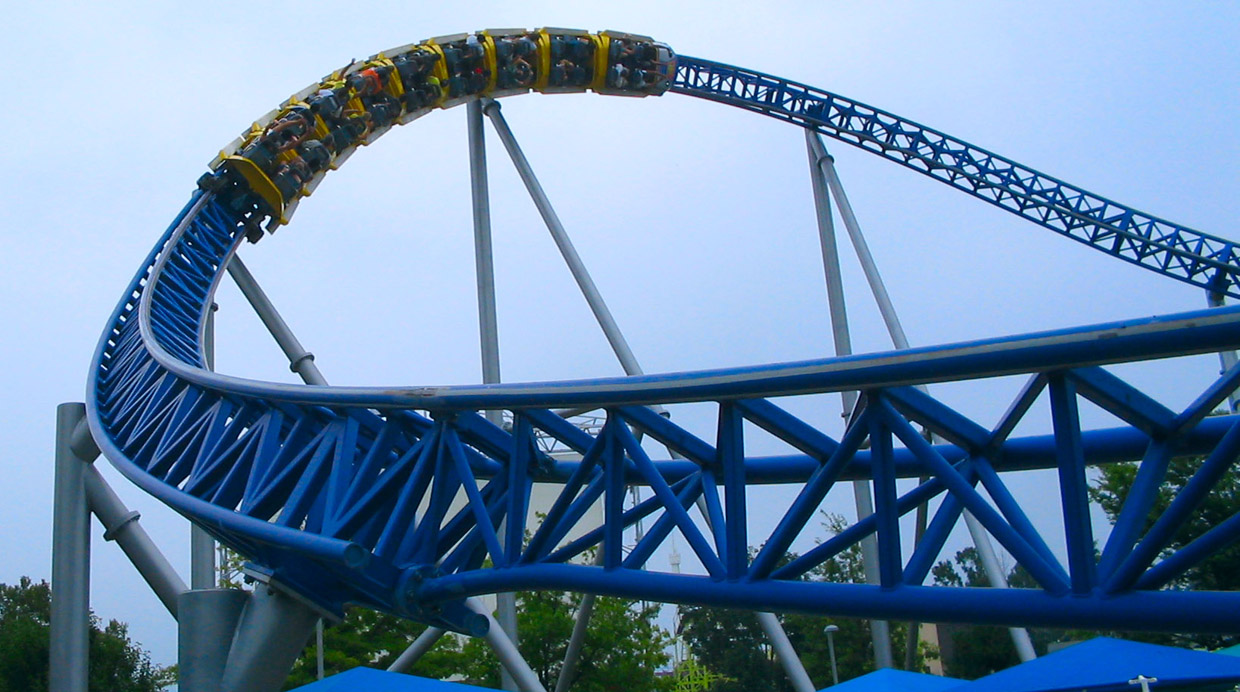 Millennium Force. Foto: Patrick McGarvey / Flickr bajo licencia de Creative Commons