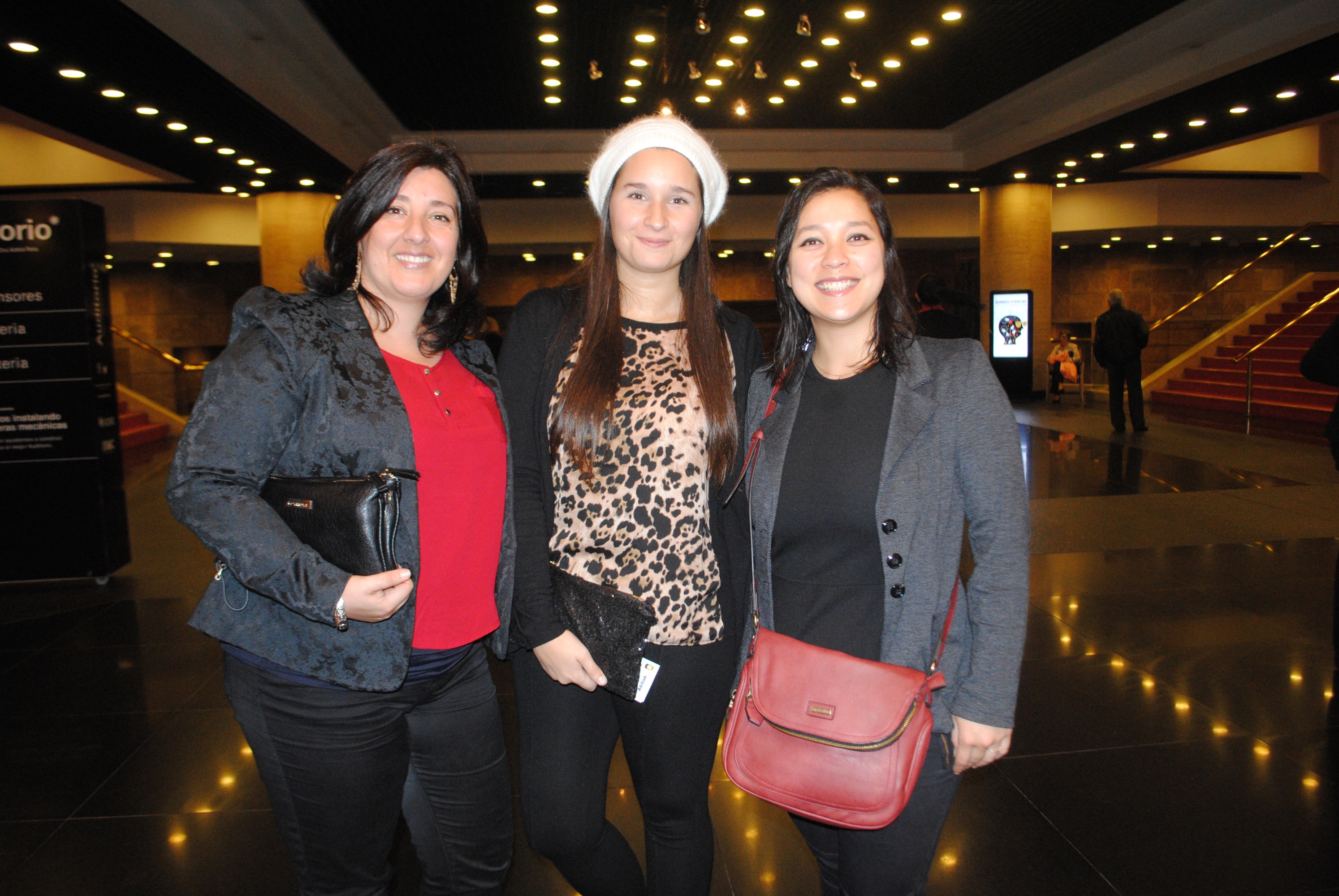 Noel Camargo, Leticia Vidal, Miyuki Sakamoto.