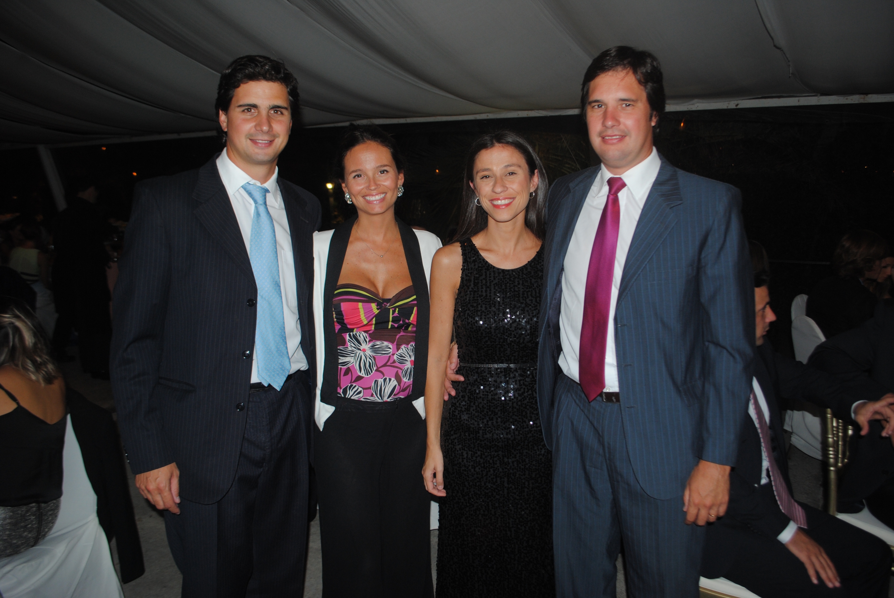 Rodrigo Fernández, Sofía Etcheverry, Victoria Caumont, Javier Fernández.