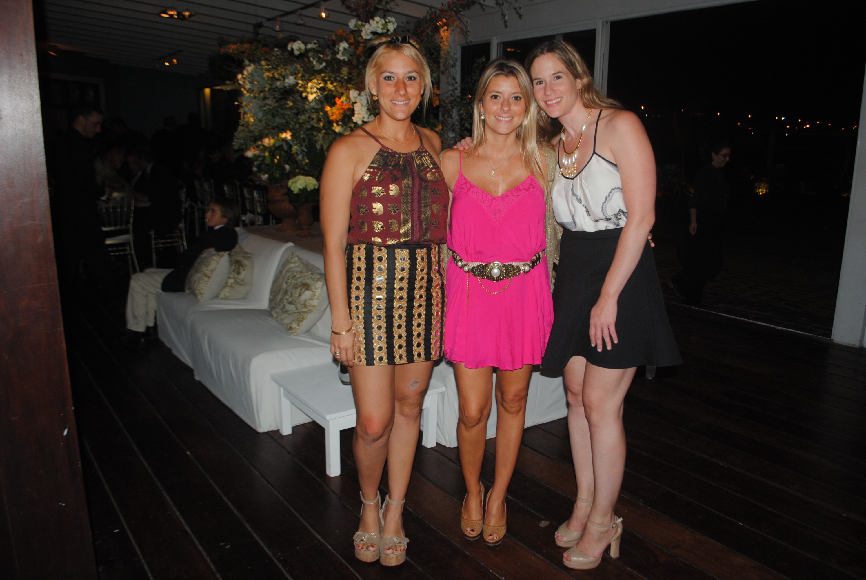 Luziana y Soledad Perna, Daniela Fierro.