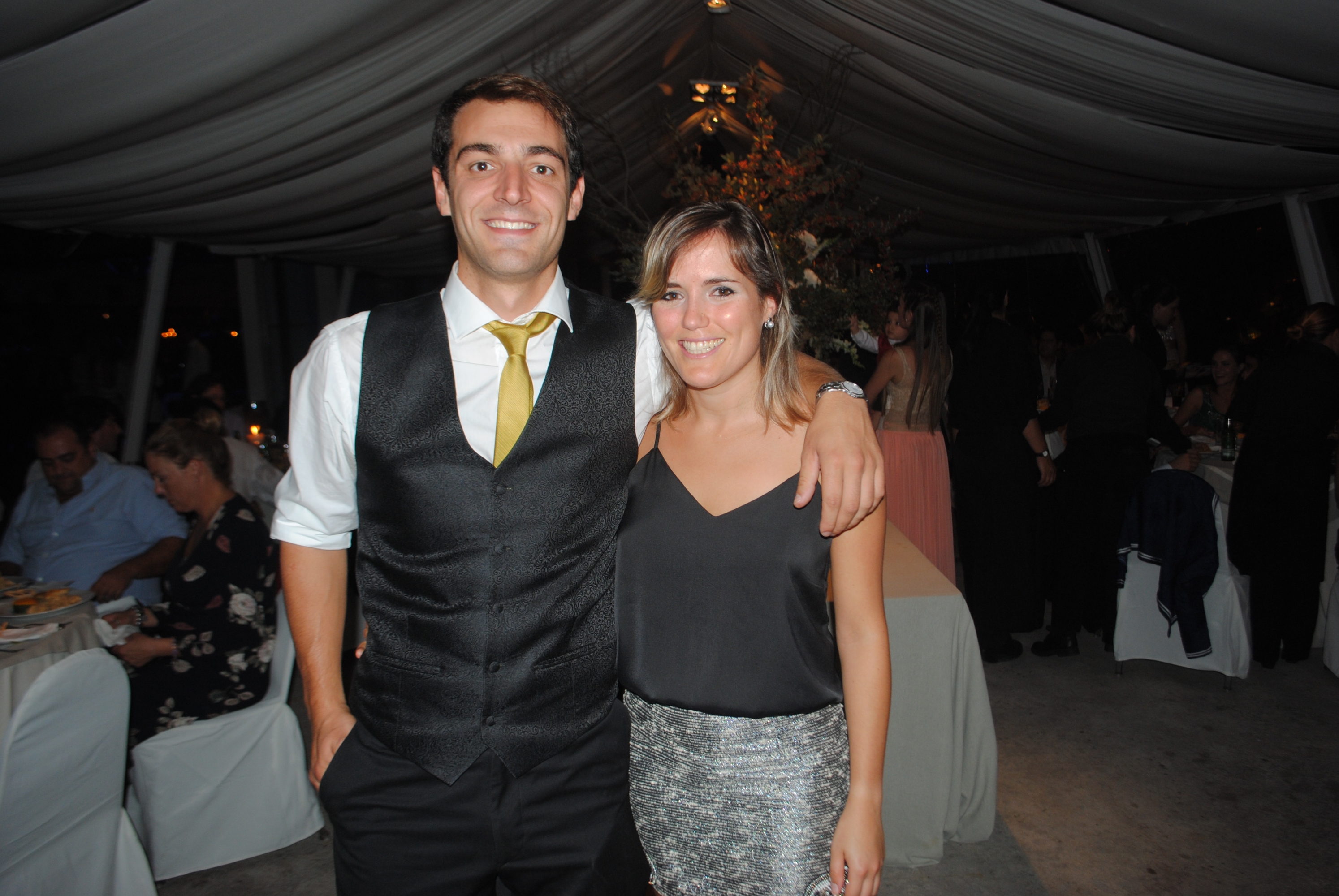 Ignacio Achard, Isabel Valentín.