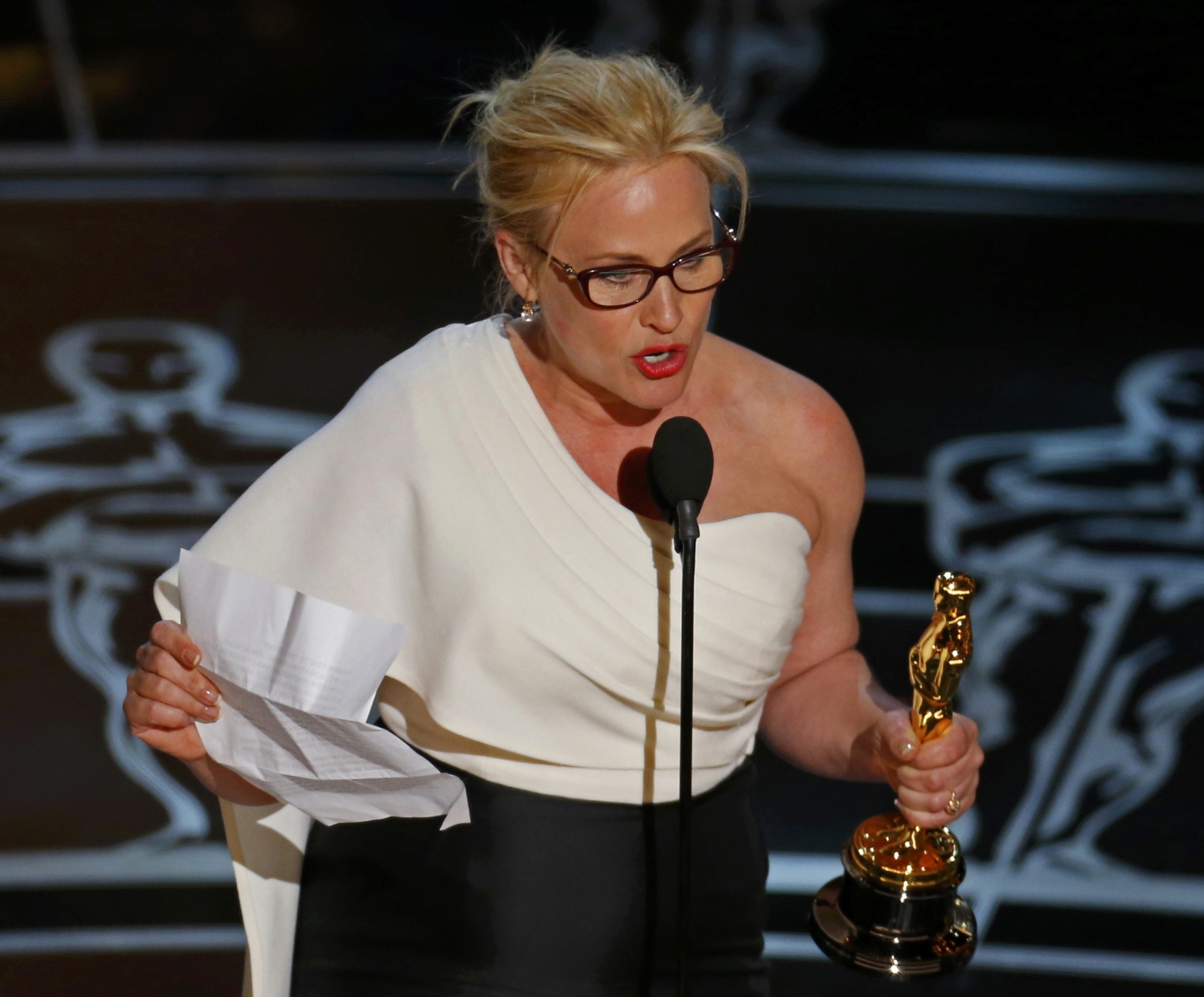 Patricia Arquette tras ganar por su papel en