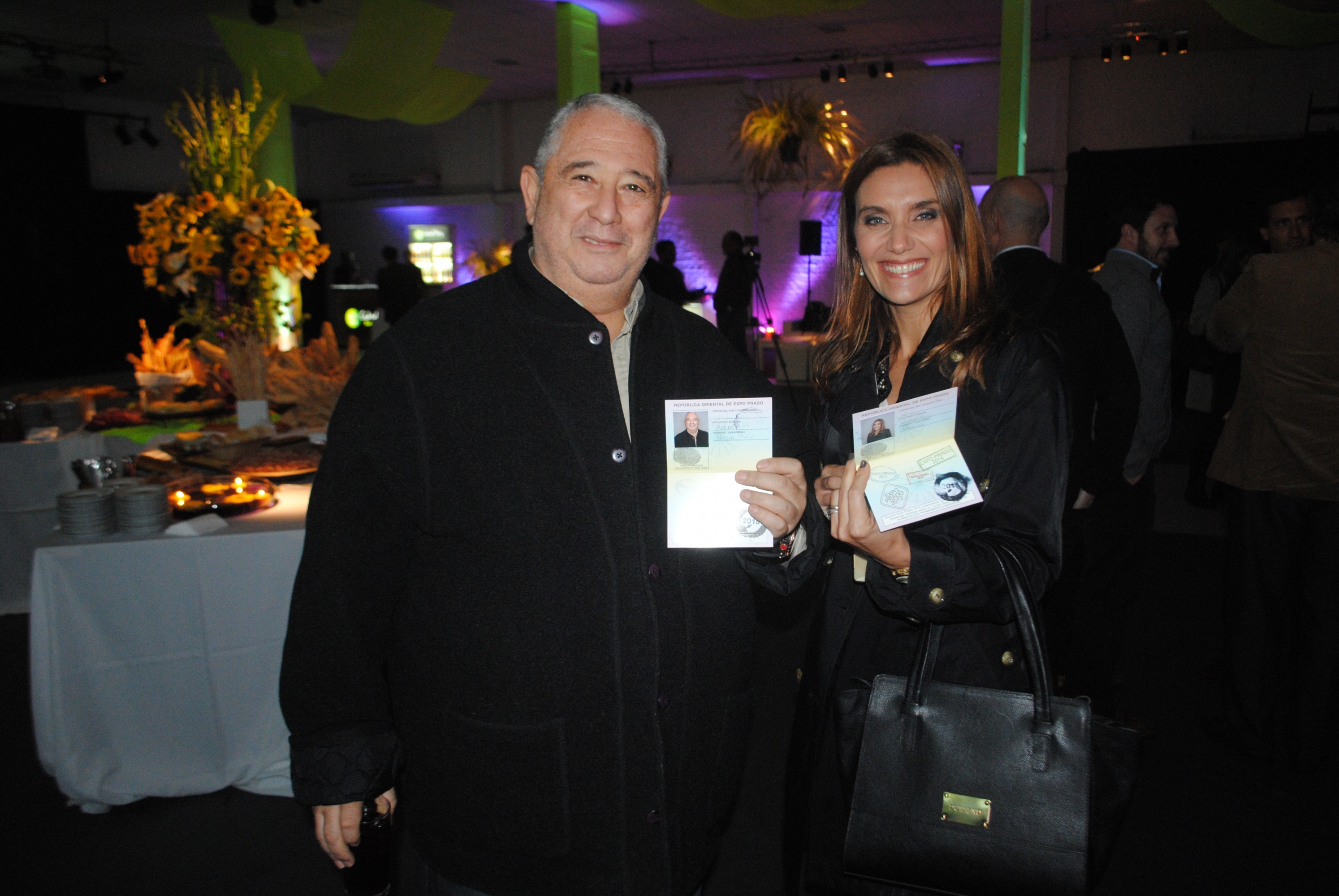 Sergio Puglia, María Gomensoro.