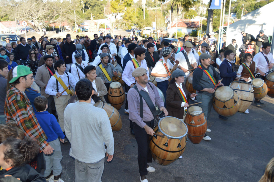 Festejos en el barrio Anglo por nominación del Anglo como Patrimonio de la Humanidad. Foto: Daniel Rojas