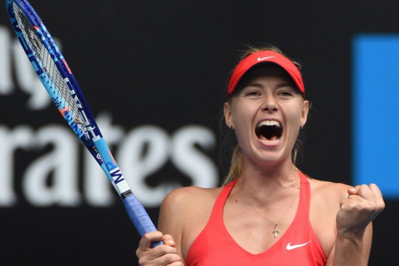 María Sharapova.