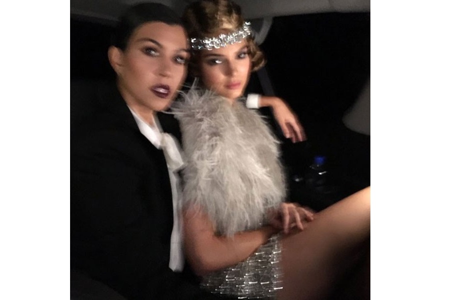 Kourtney y Kendall. Foto: Instagram.