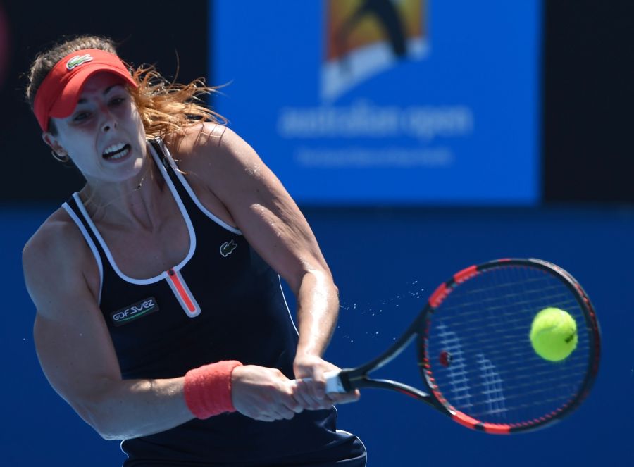 Alize Cornet (Francia). Foto: AFP.