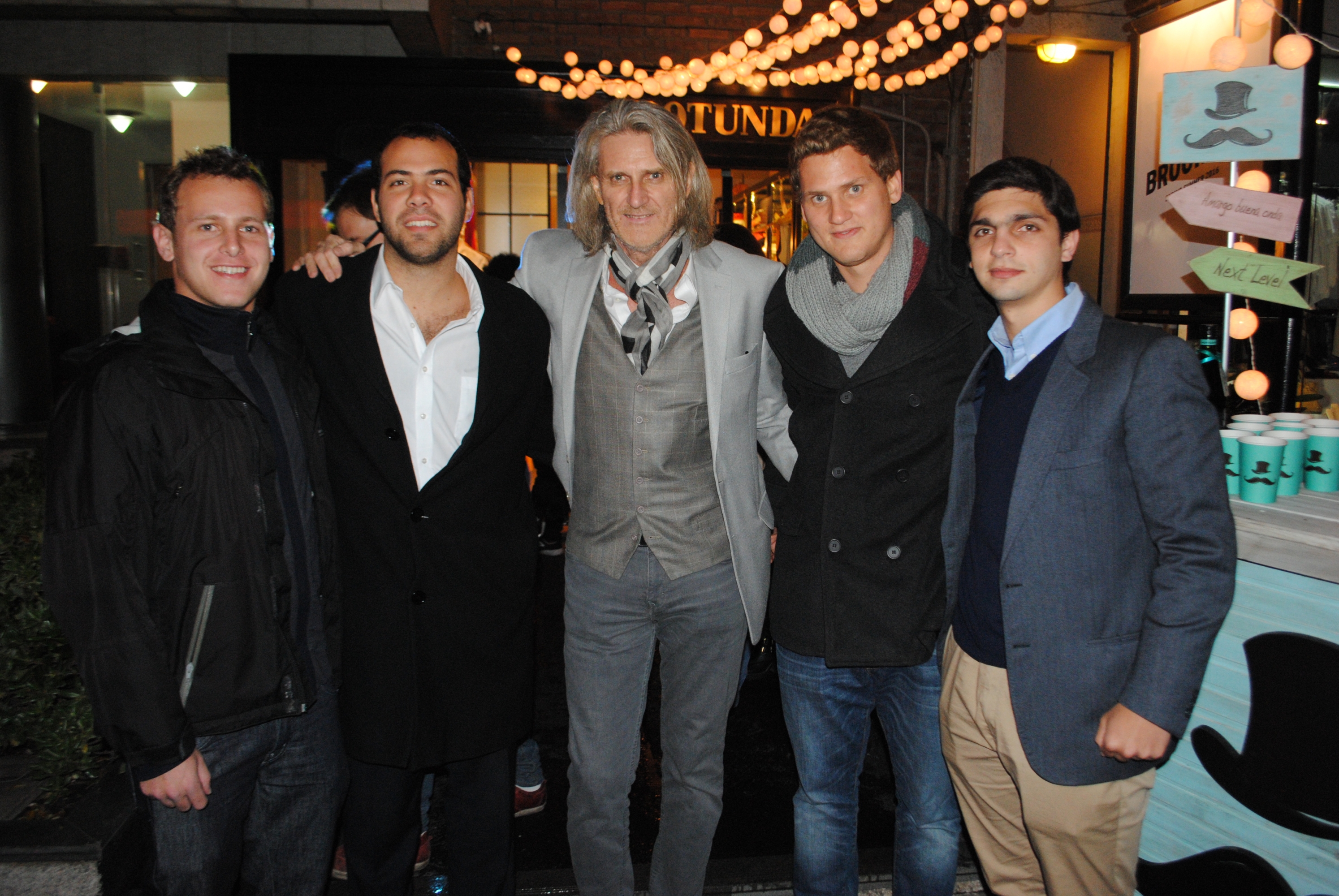 Brian Lempert, Javier Birmbaum, Isaac y Patrick Jakter, Bruno Petcho.