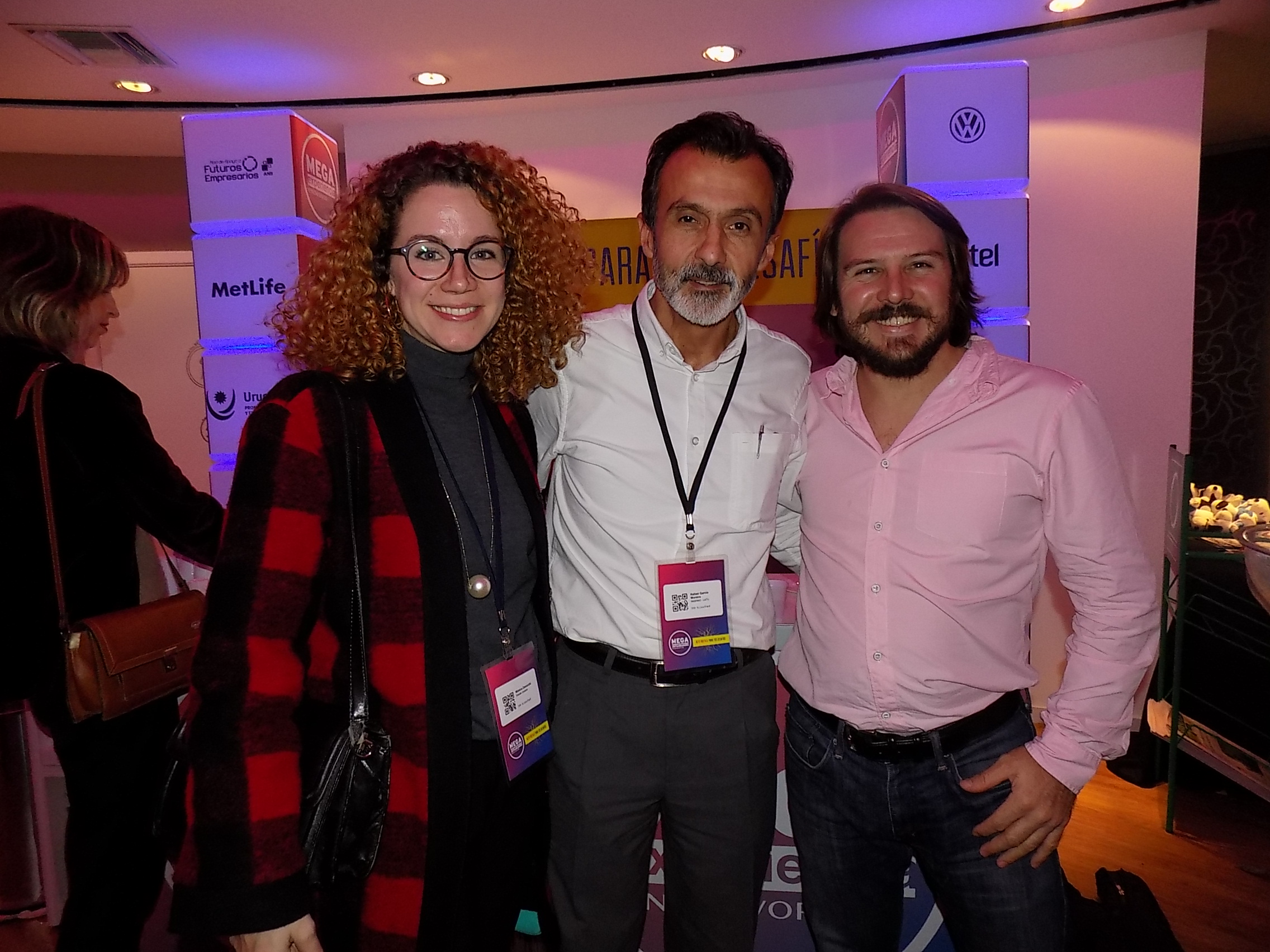 Mónica Zanocchi, Rafael García, Martín Canabal.