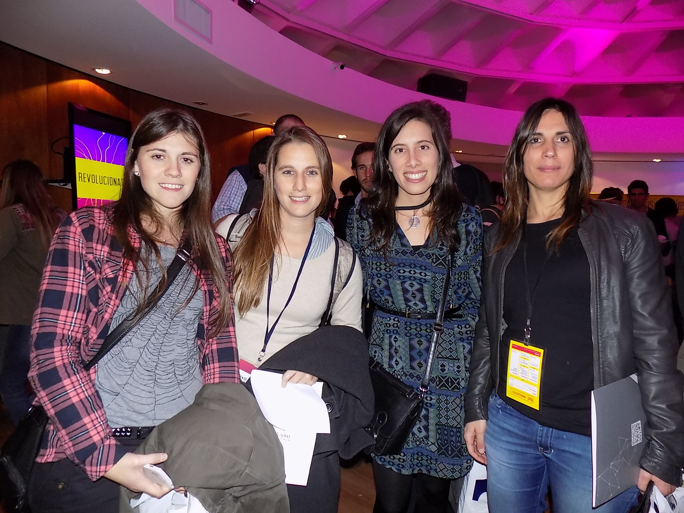 Virginia Sienra, Anya y Einat Wainberg, Anabela Nuñez.