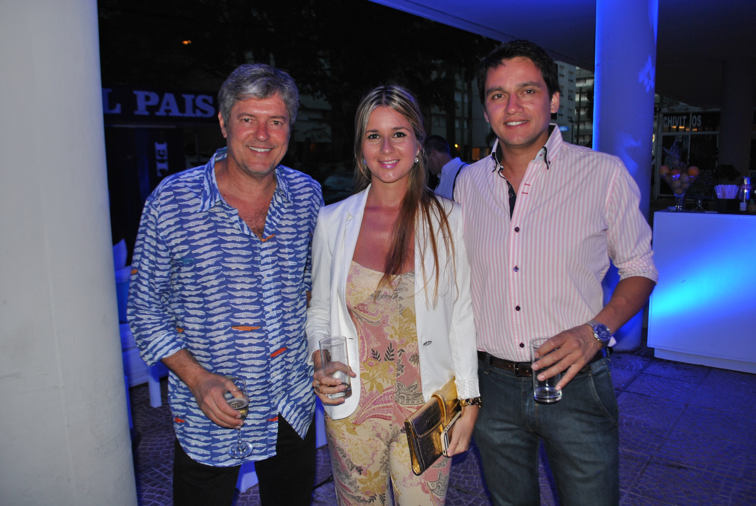 Jorge Davies, Natalia Korintan, Ignacio Echenique.