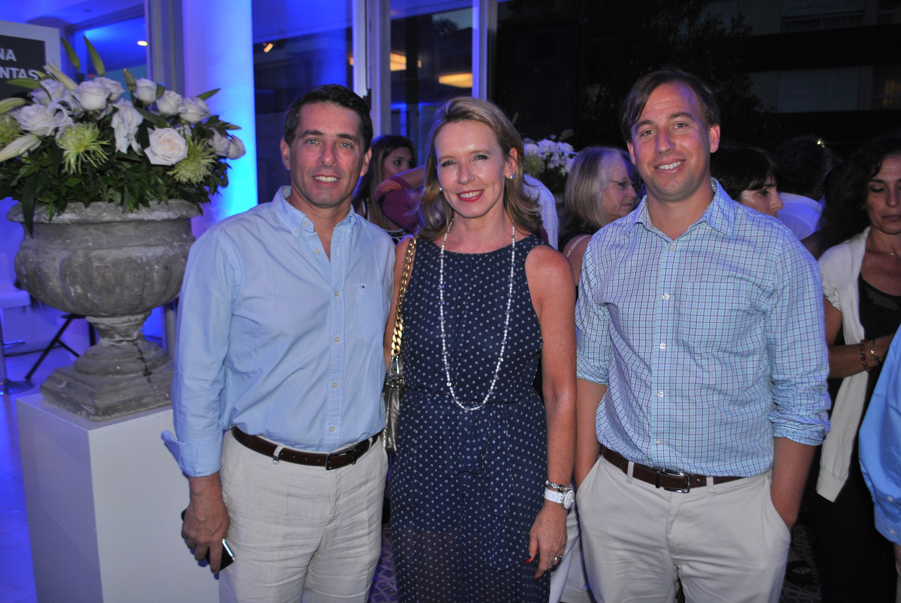 Jorge Henon, Guillermina Gallinal, Martín Patiño.