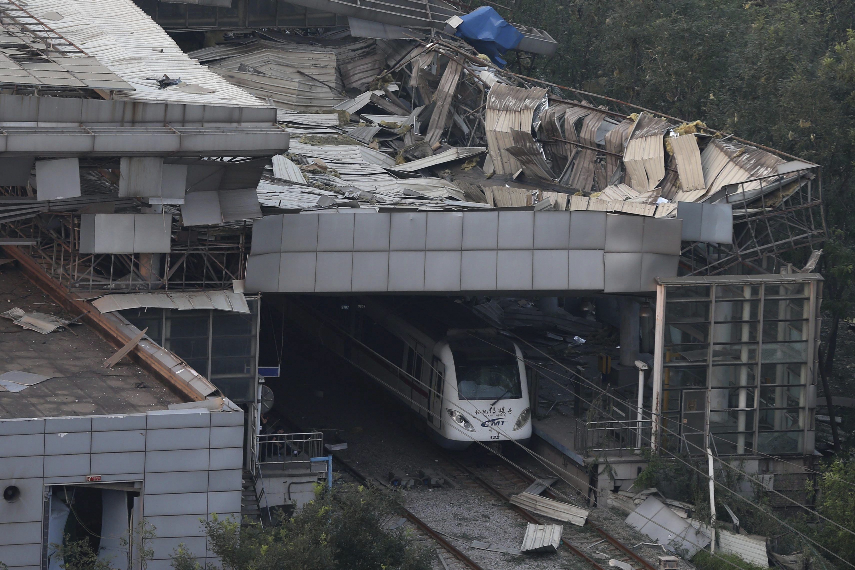 Hay al menos 42 muertos por la explosión en China. Foto: EFE