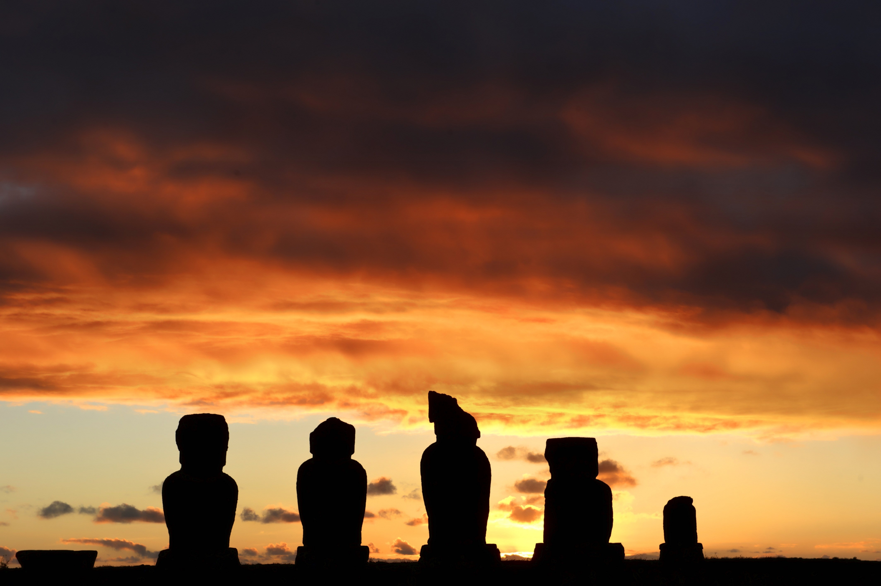 Isla de Pascua. Foto: AFP