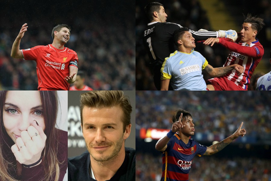 Neymar dominando todo, la comida de Beckham, Gerrard en la NBA y más