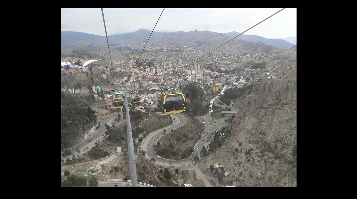 Mi Teleférico. Foto: Wikimedia Commons
