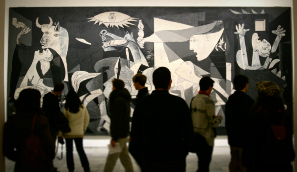 El Guernica de Picasso fue falsificado para el cine.