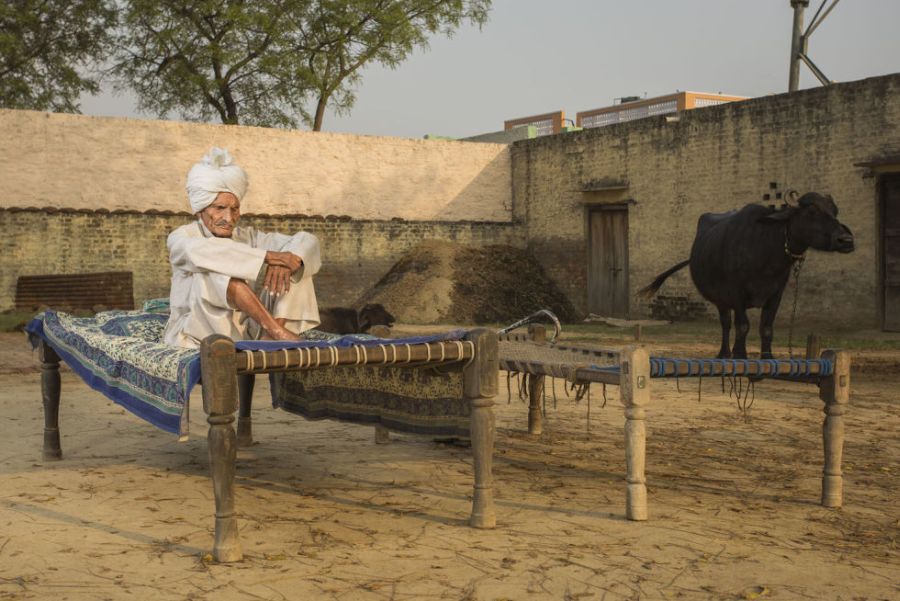 Munshi Ram, Tikri Kalan, India. Foto: Sasha Maslov.