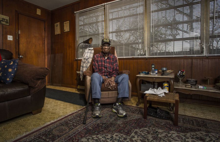Richard Overton, Austin, Texas. Foto: Sasha Maslov.