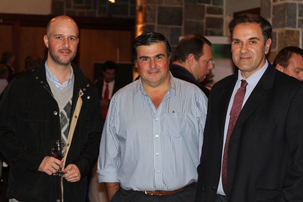 Juan López, Alfredo Idiart, Alvaro Rabuñal.