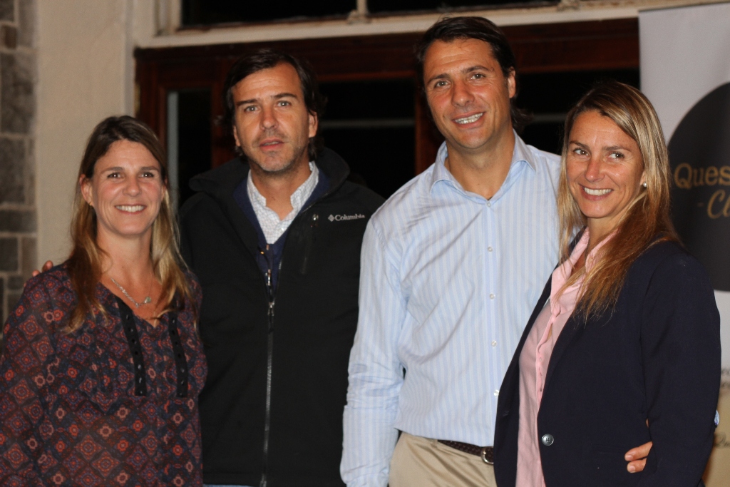 Lucía Lenguas, Pablo Oribe, Pablo Costábile, Elena Lenguas.