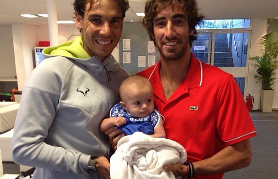 Rivalidad. Cuevas nunca le ha podido ganar a Nadal. Foto: Instagram de Pablo Cuevas