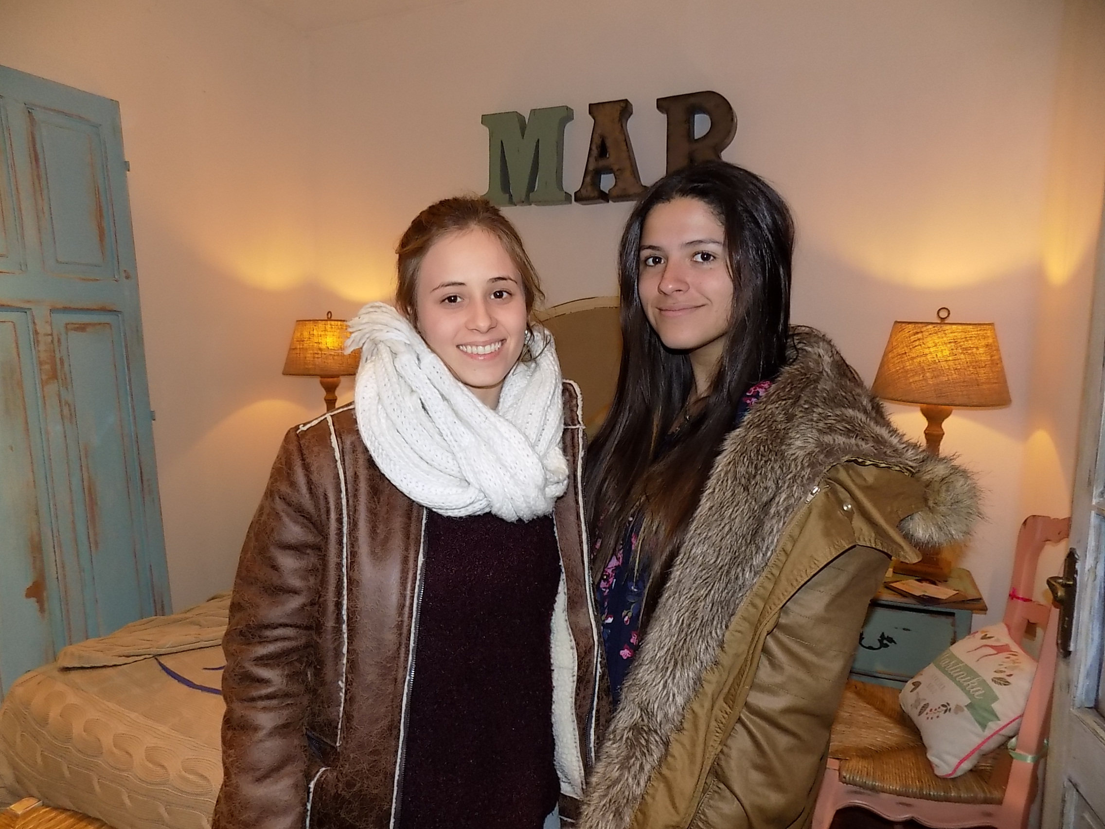 Agustina López, Maru Moro.