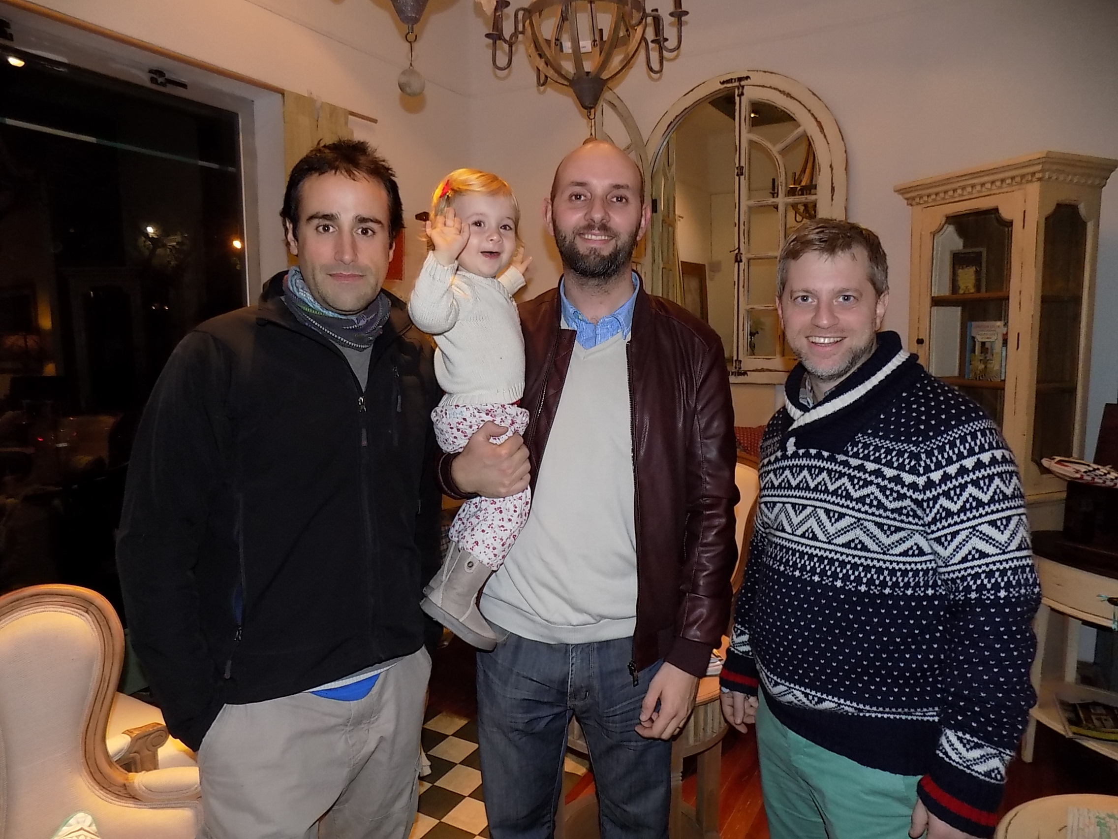 Gabriel Facciolo Saibene, Josefina y Rafael Ravera, Pablo Puppo.