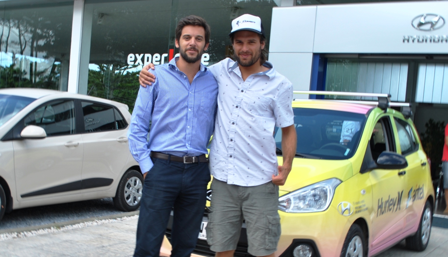 Felipe Lasida, Javier González.