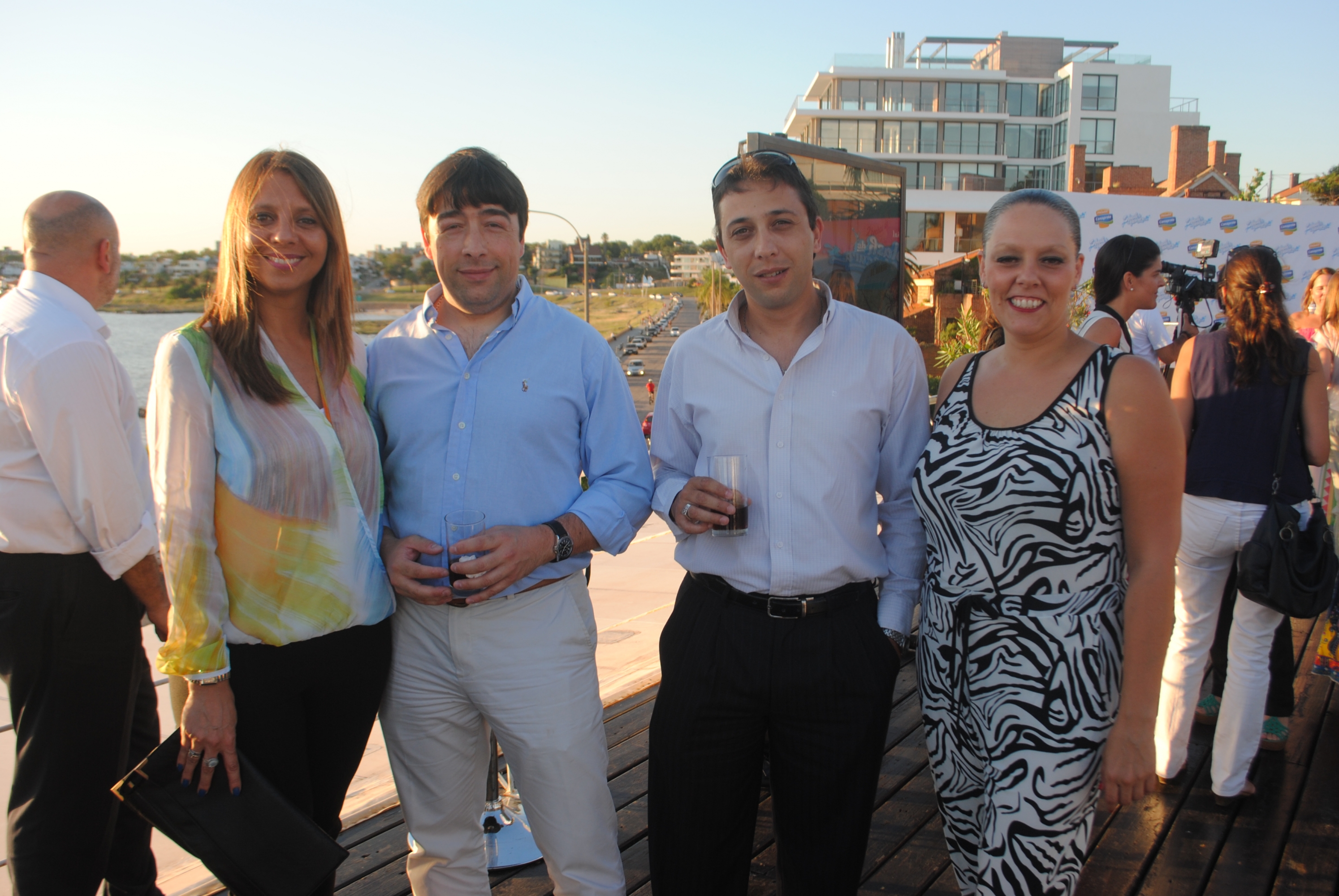Alessandra Freire, Marcel Chorbadjian, Diego Rosas, Virginia López.