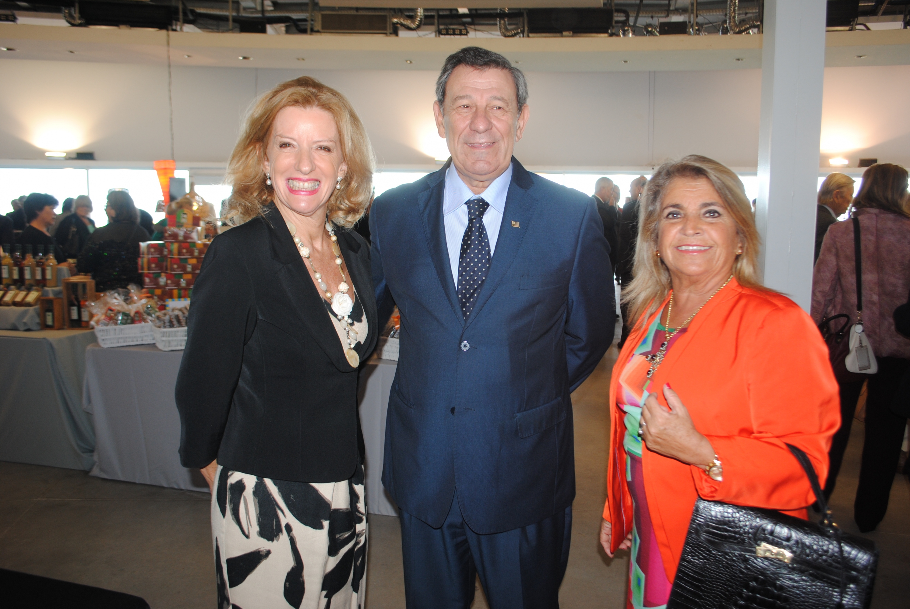 Patricia Damiani, Rodolfo Nin Novoa, Jacqueline Campomar.