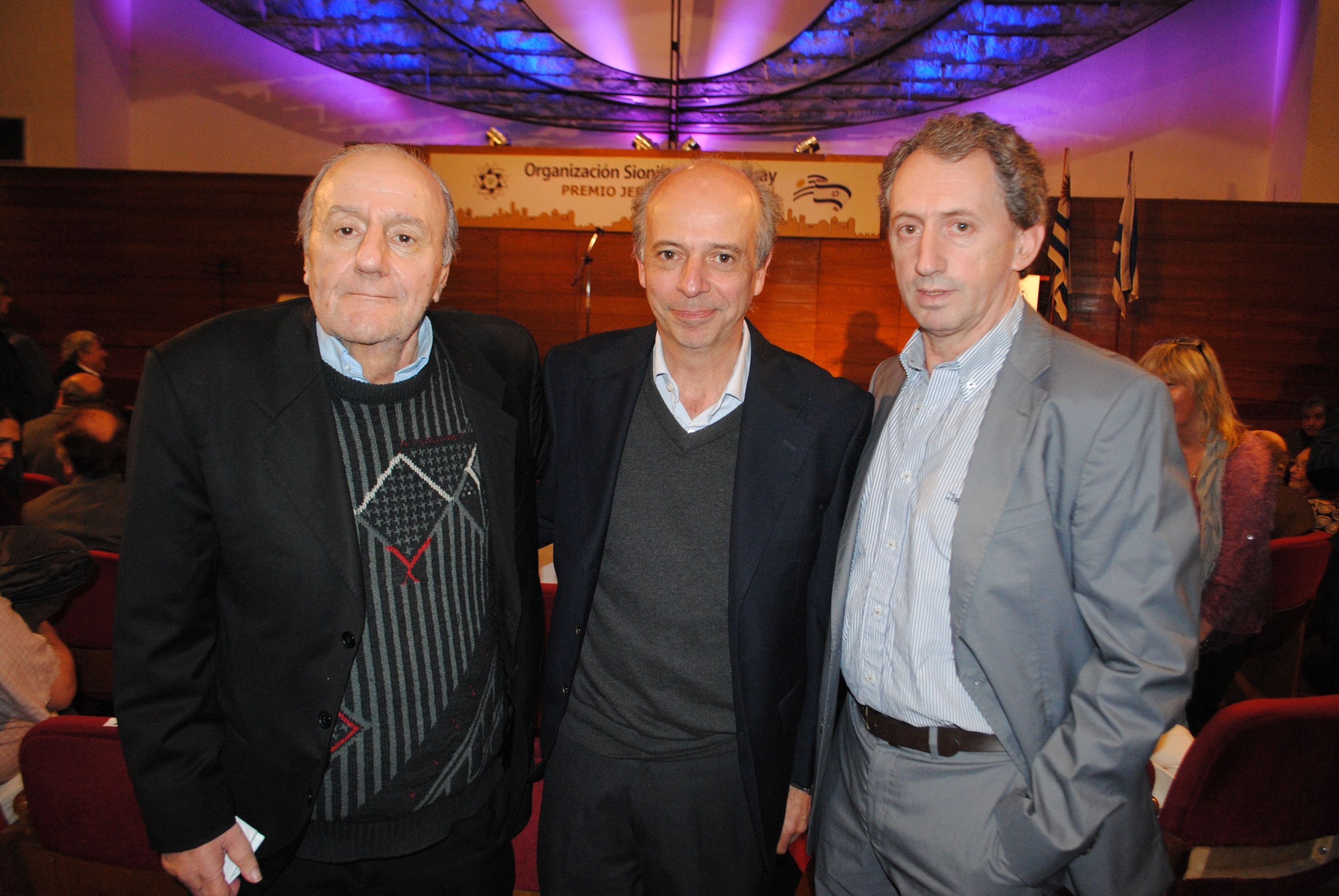 Mauricio Oberlander, Javier García, Edgard Terdiman.