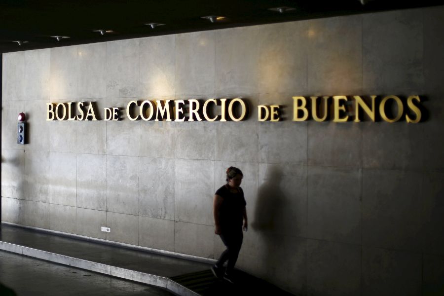 Bolsa de Comercio de Buenos Aires. Foto: Reuters