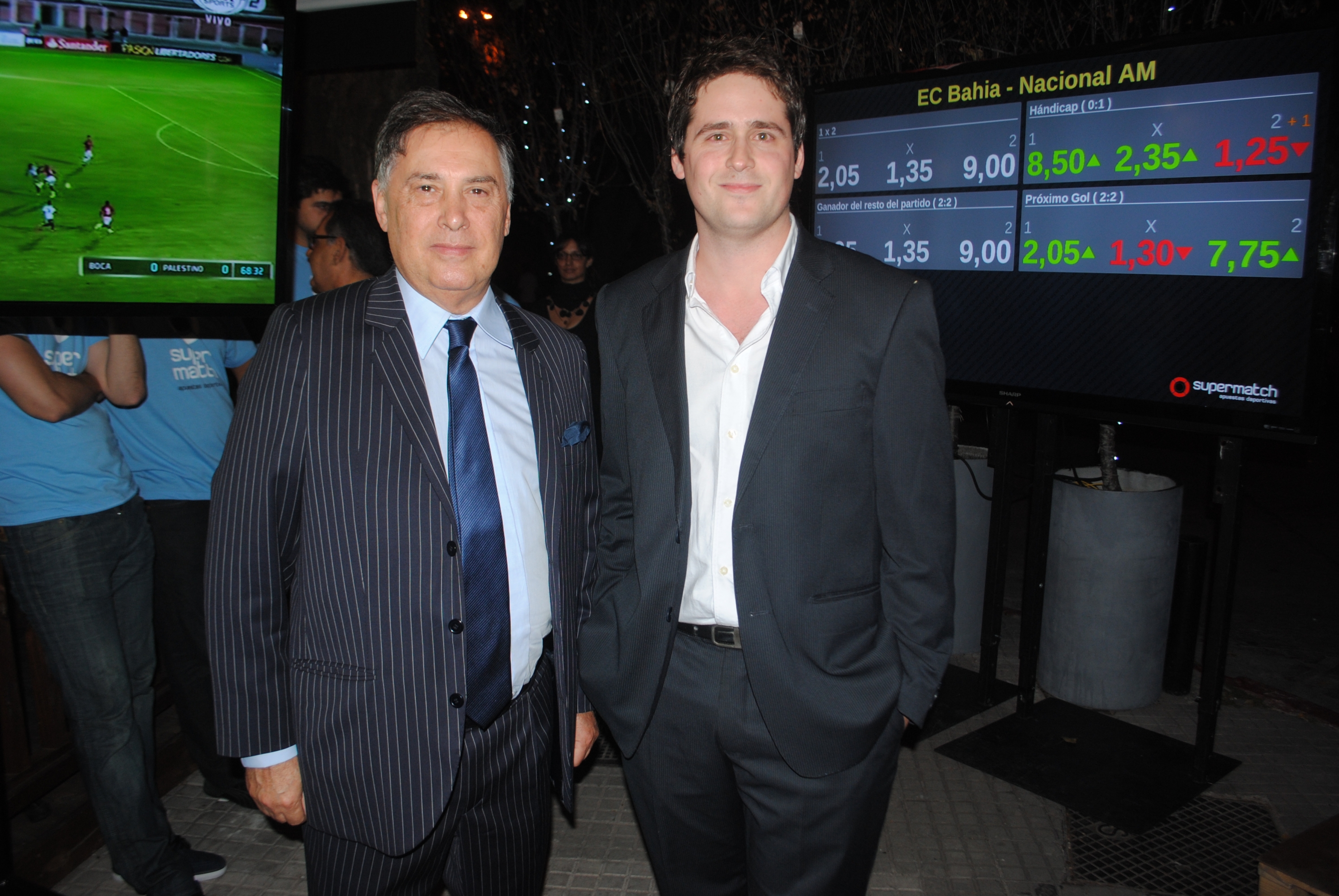 Roberto Palermo, Fabián García.