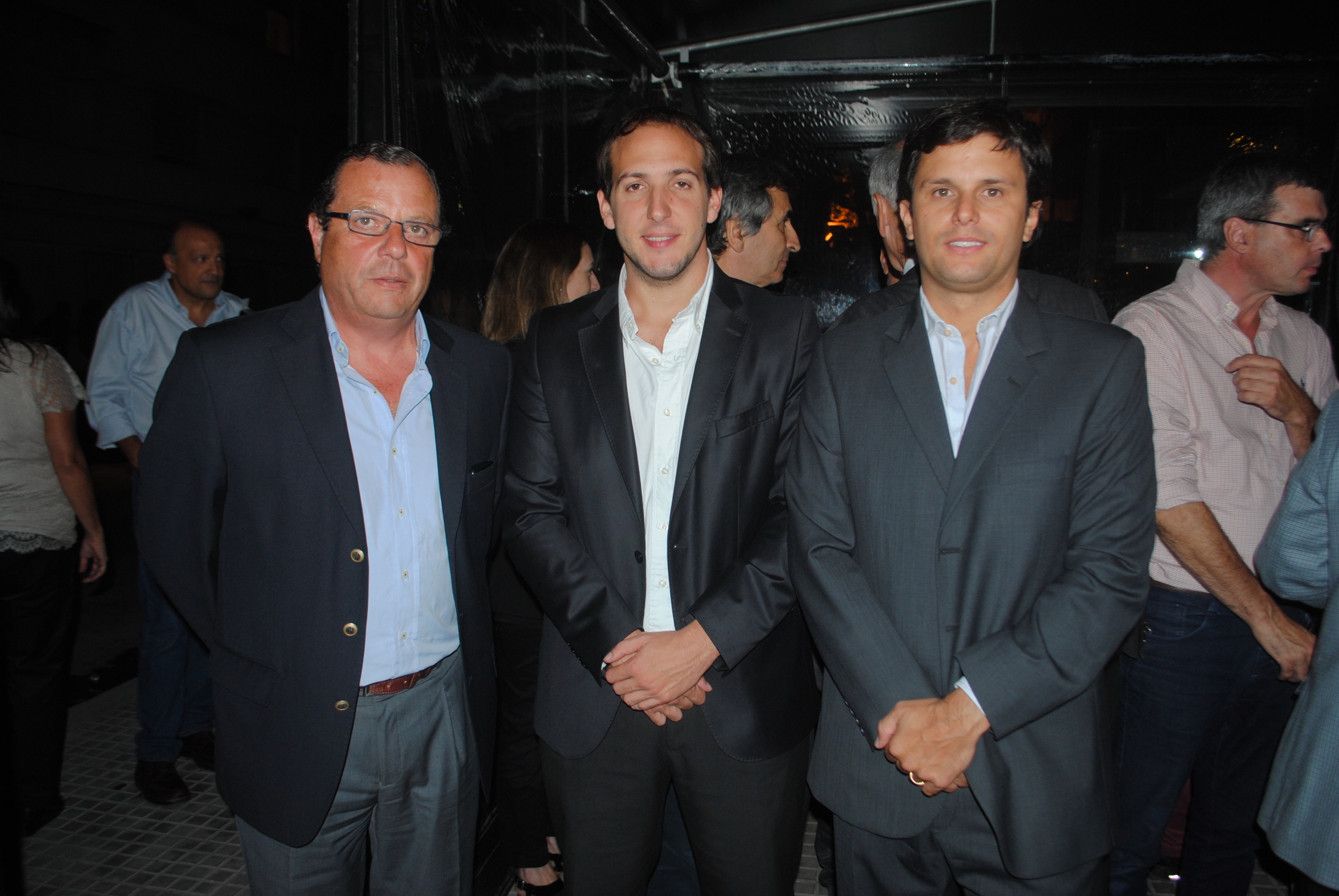 Alejandro Beisso, Carlos Mato, Mateo Cardoso.