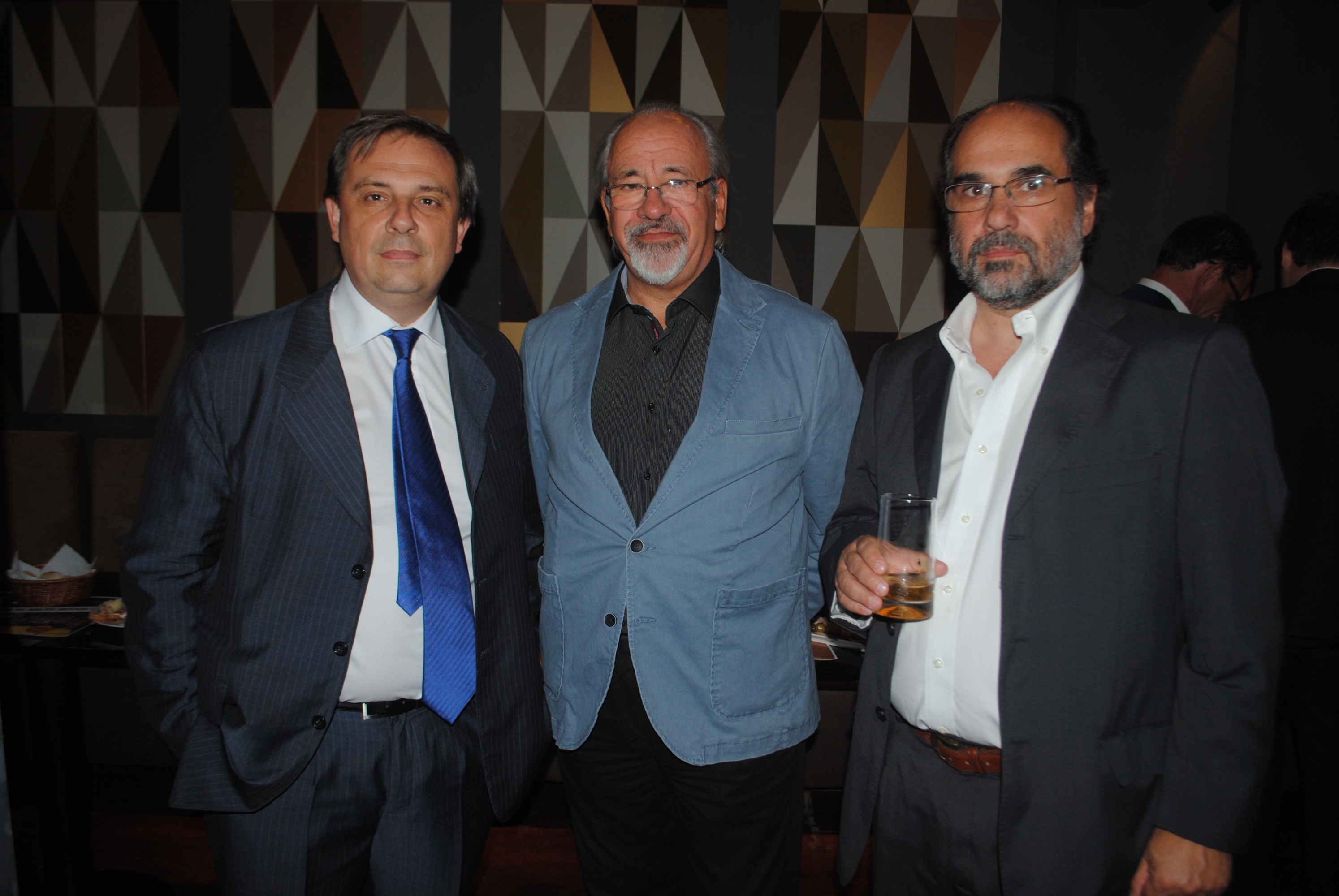 Gustavo Pagani, Julio Guevara, Pablo Espasandín.