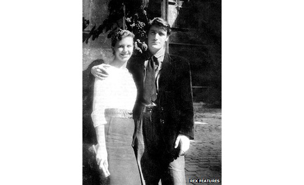 Sylvia Plath y Ted Hughes