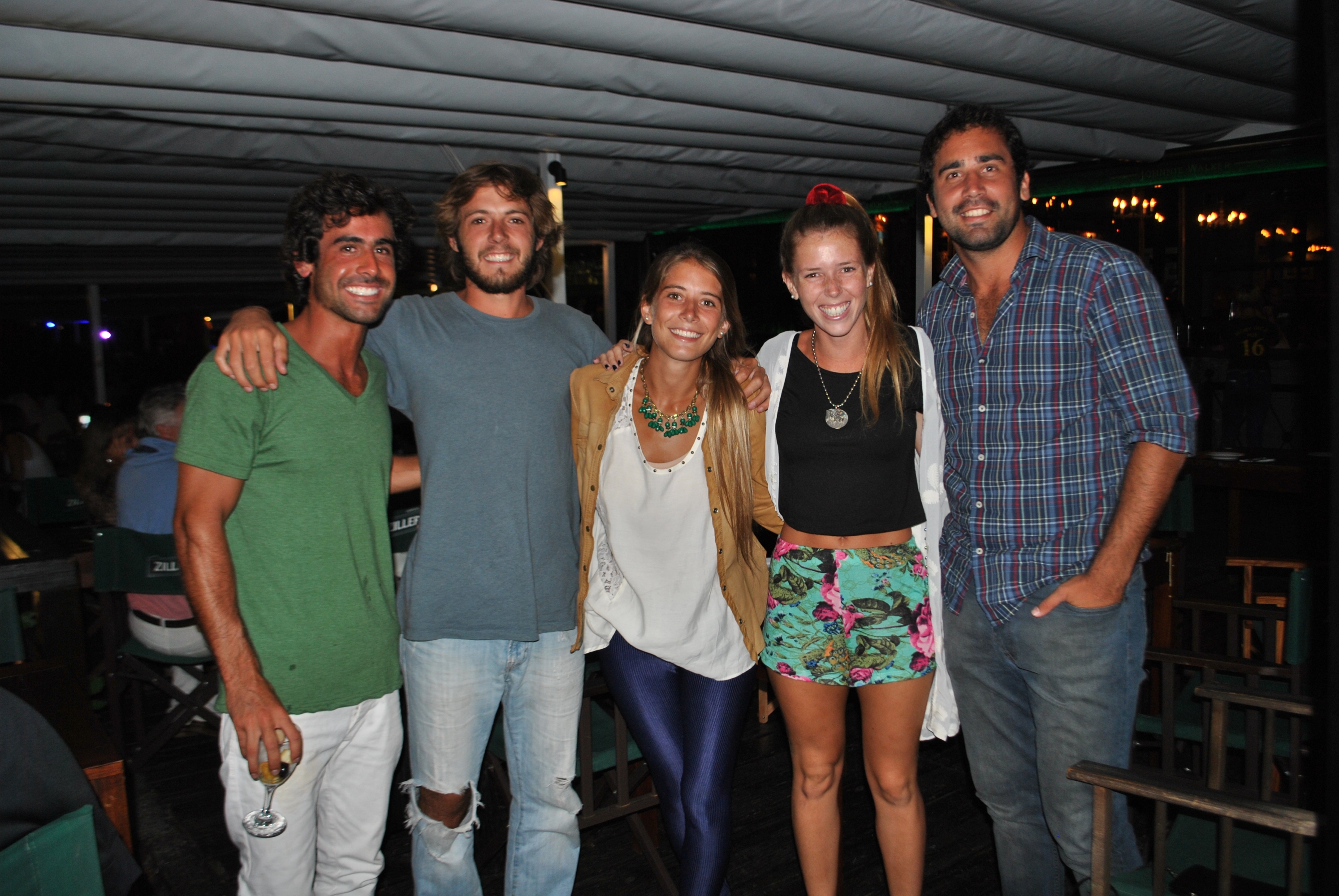 Ramiro Arias, Gonzalo Pla, Valentina Arias, Lucía Giambruni, Gonzalo Arias.