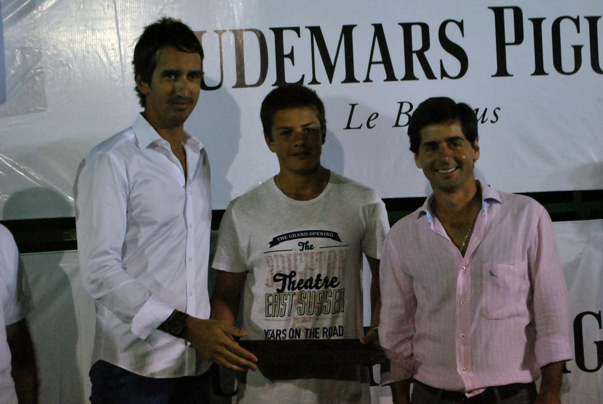 Renaud Dubois, Juan Manuel Gonda, Víctor Paullier.