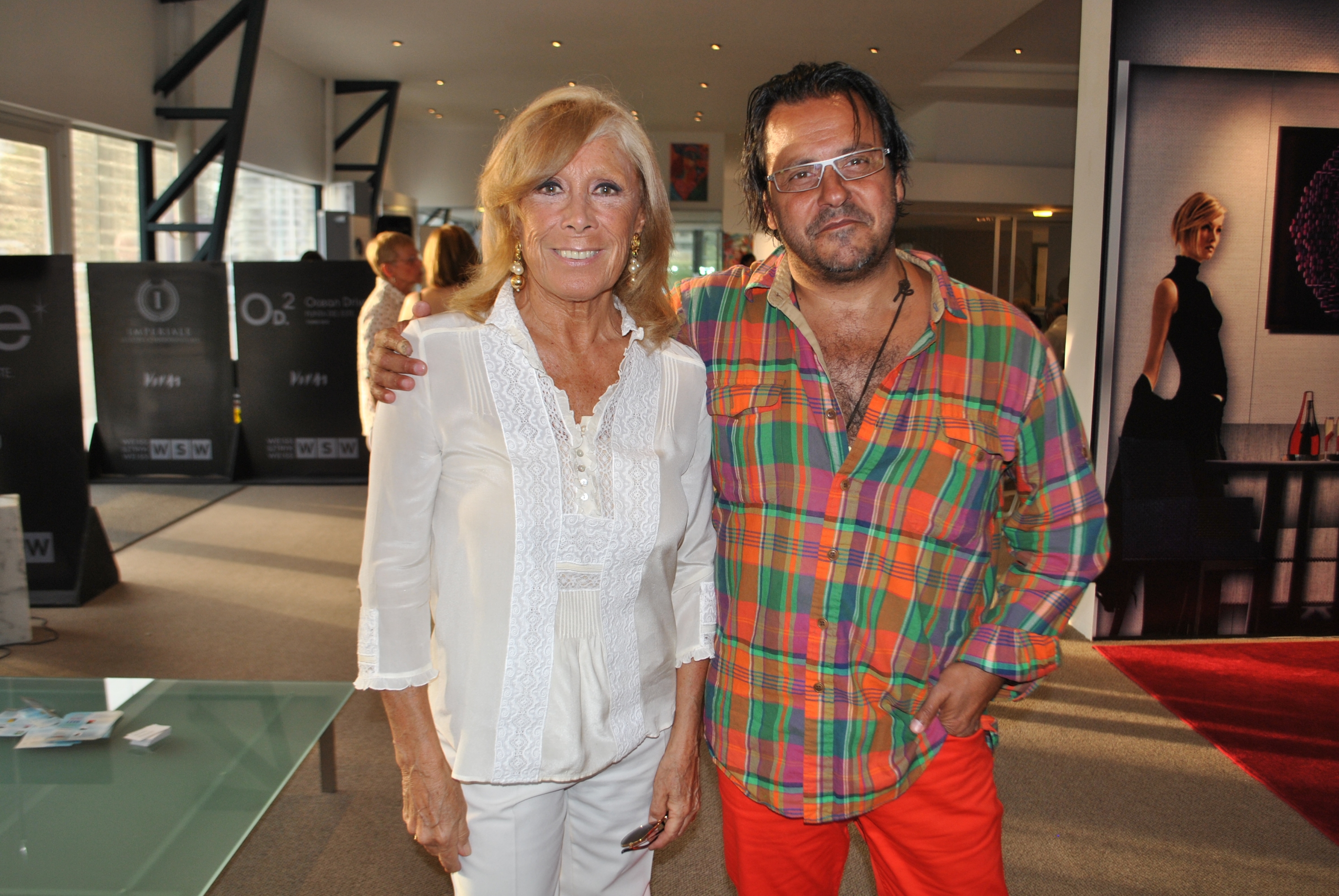 Amelita Baltar, Javier Azcurra.