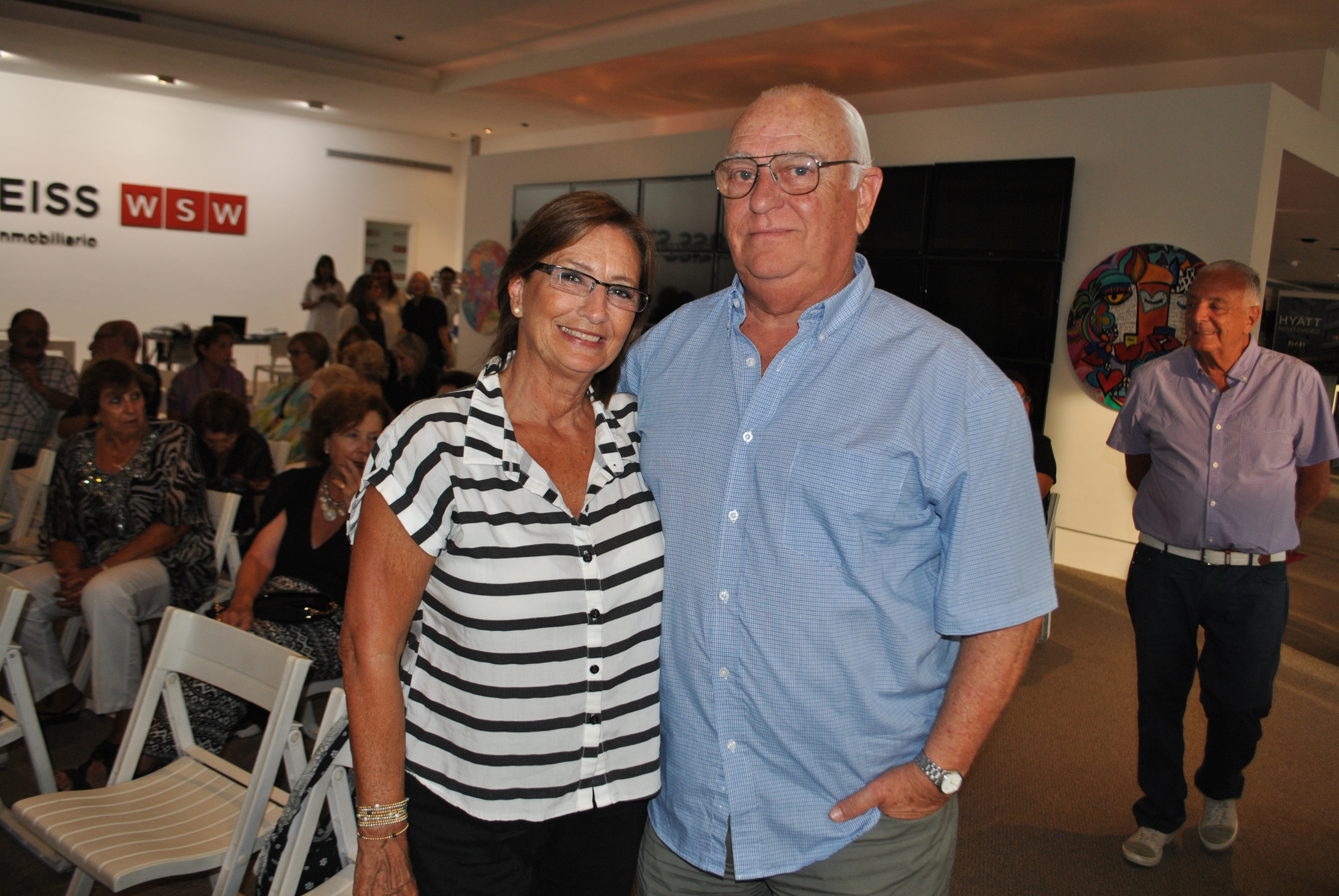 Martha Elena Saavedra, Raúl Larramendy.