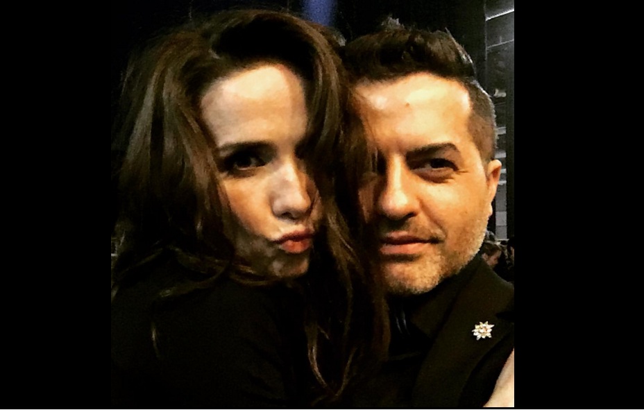 La selfie de Oreiro y Ángel De Brito