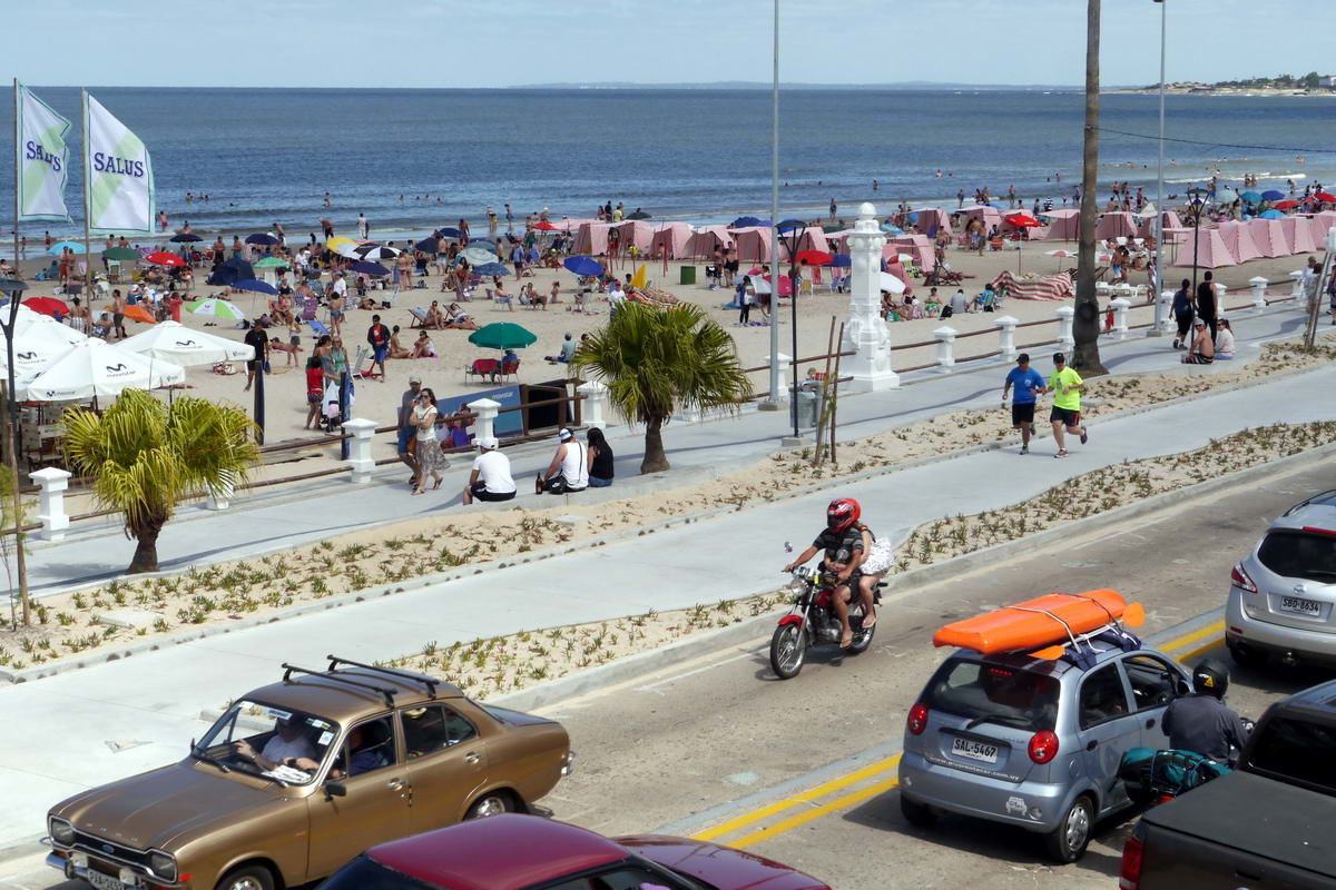 Piriápolis a pleno este verano 2015. Foto: Ricardo Figueredo