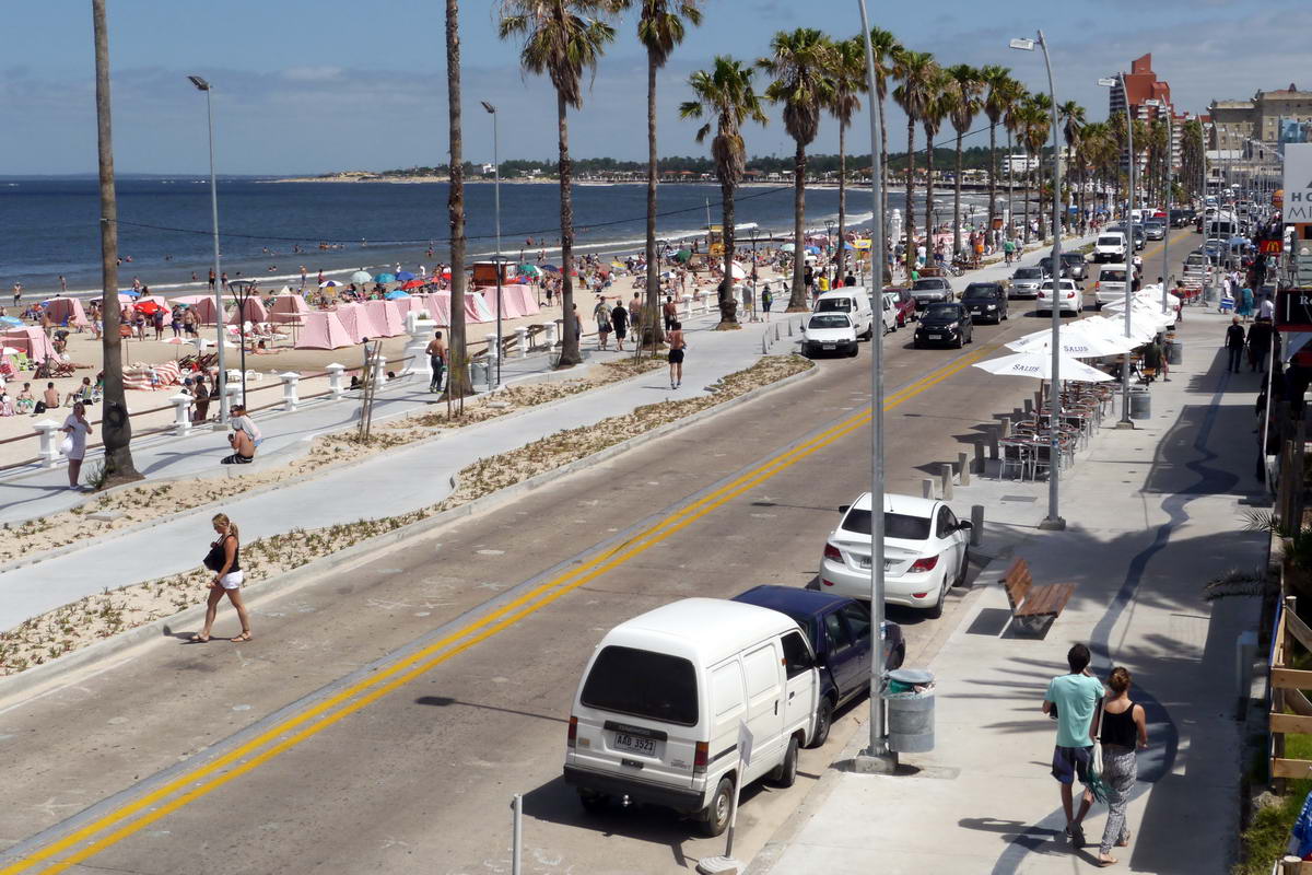 Piriápolis a pleno este verano 2015. Foto: Ricardo Figueredo