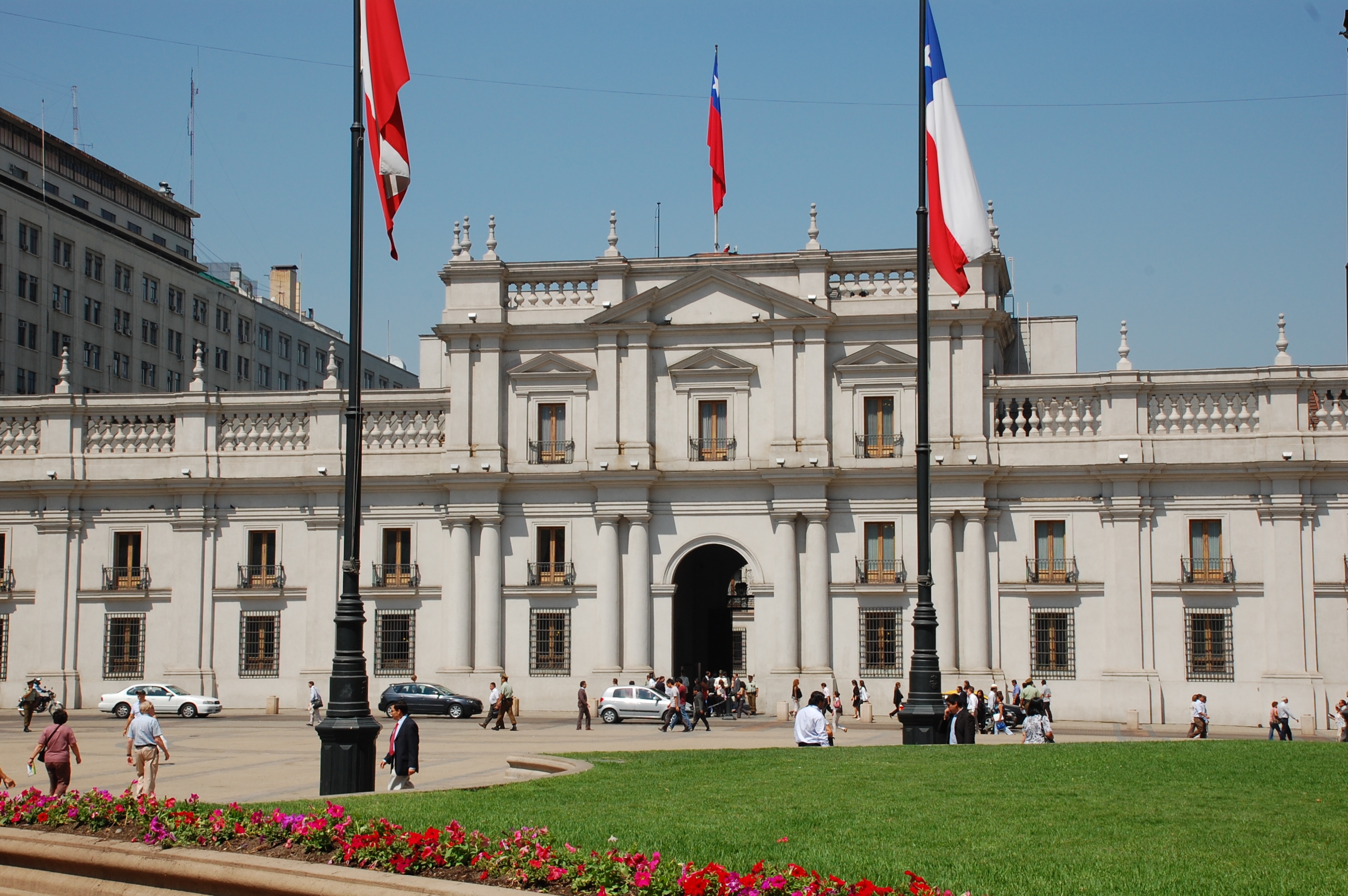 Palacio de la Moneda. Foto: Archivo El País