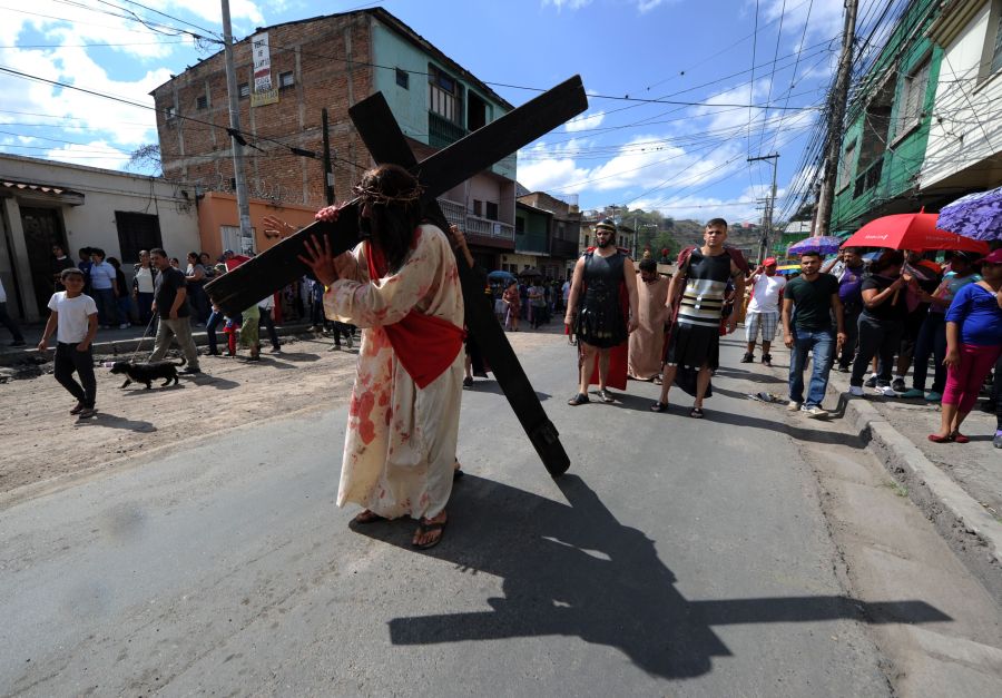 Tegucigalpa, México. Foto: AFP.