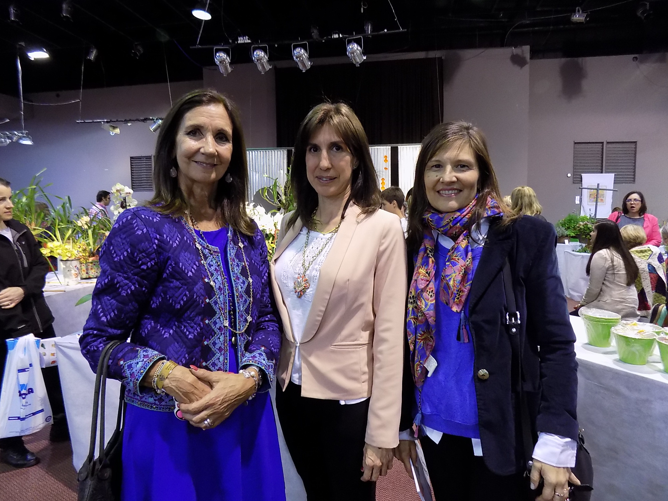 Rosario Rompani, Laura García Bouvier, Elvira Maestro.