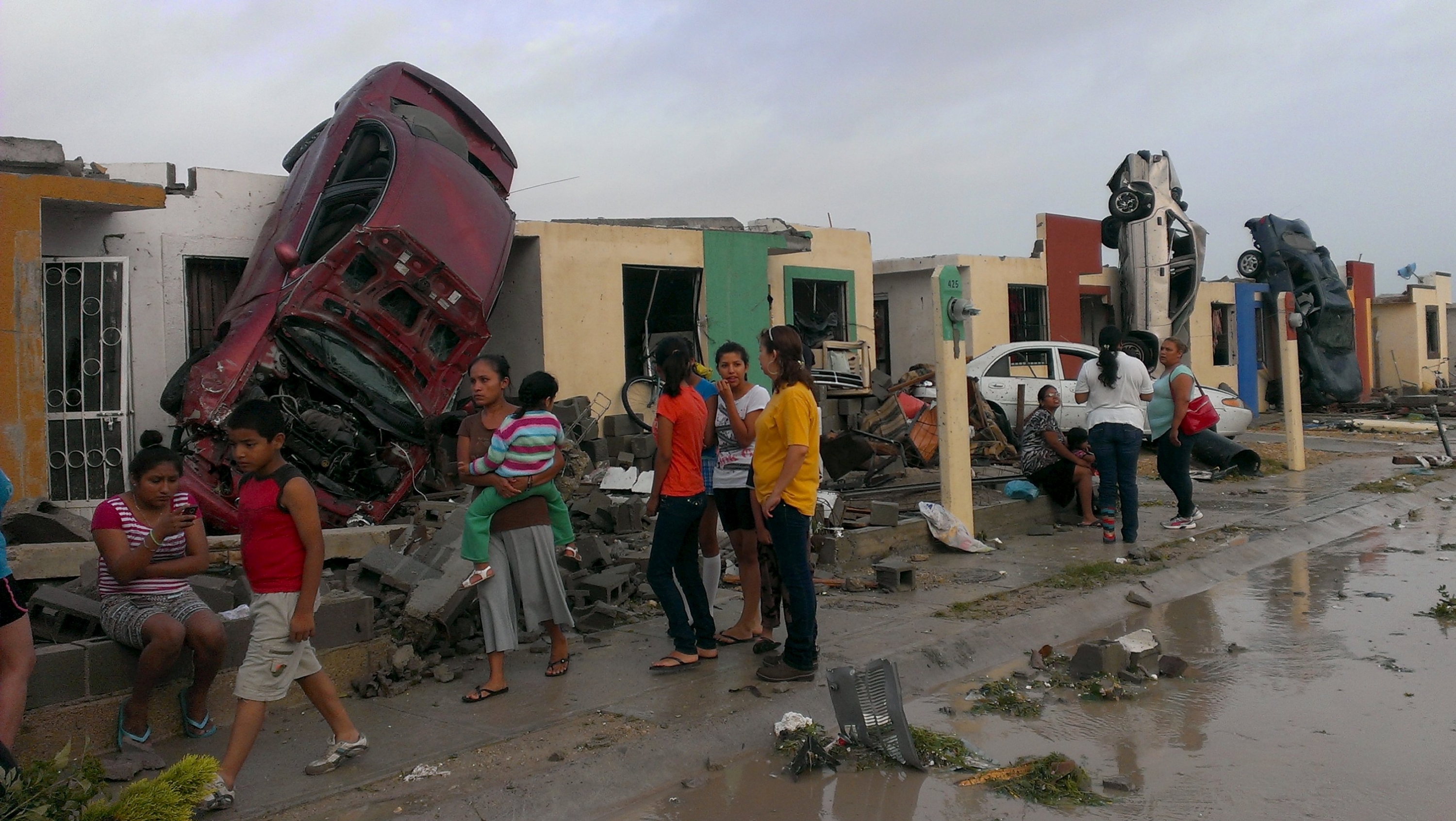 Al menos 11 muertos tras tornado en México. Foto: Reuters