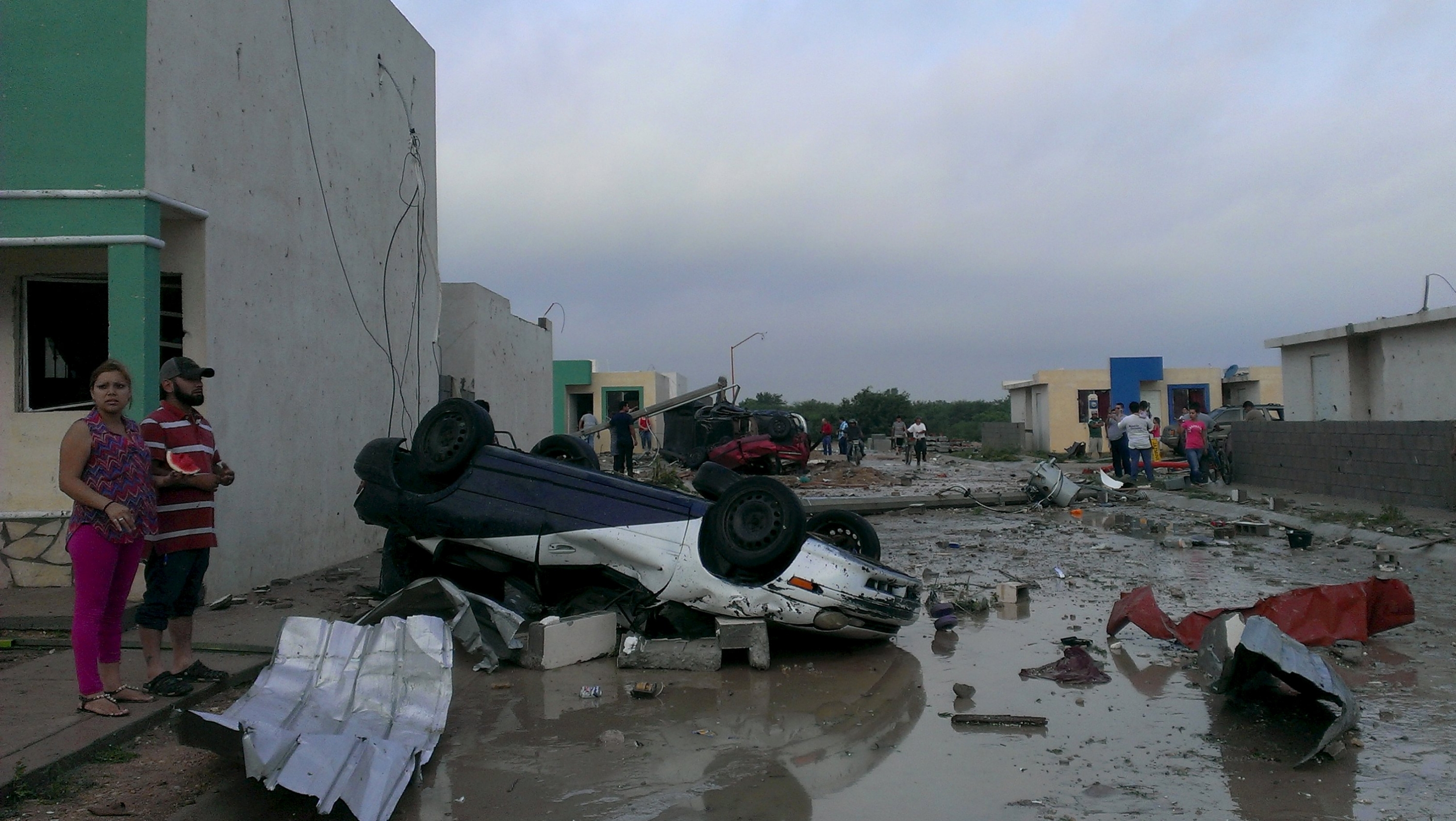 Al menos 11 muertos tras tornado en México. Foto: Reuters