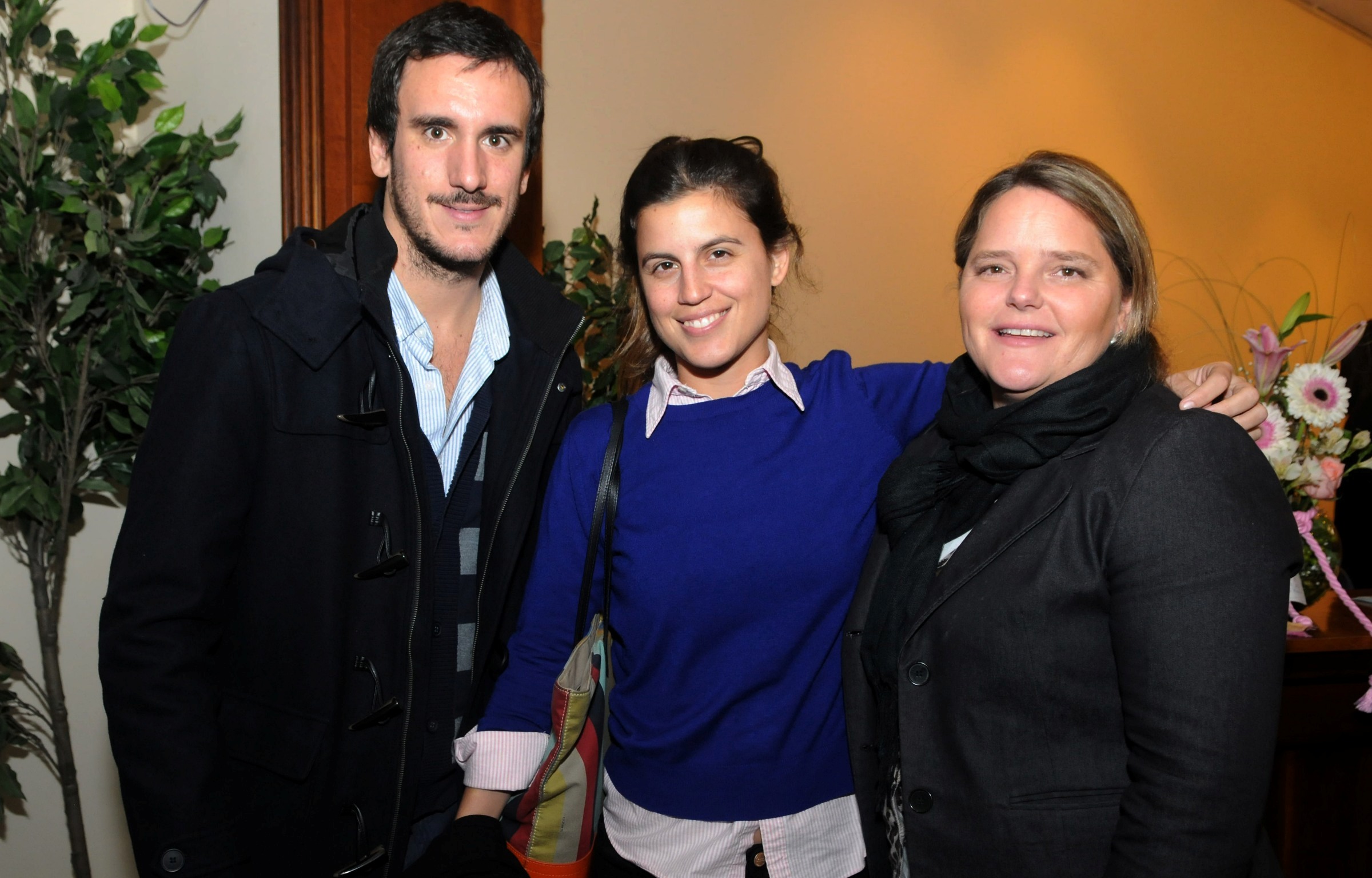 Damián Bagini, Lucía Baraibar, Lucía Stirling.